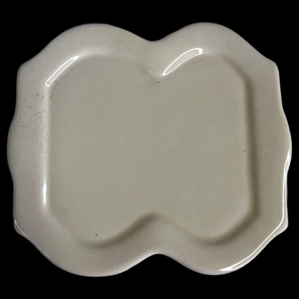 Restoration Hardware Tea Set Teapot Creamer‎ On Tray Ceramic Tea For Two 2001